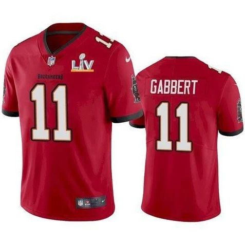 Men Tampa Bay Buccaneers 11 Blaine Gabbert Nike Red Super Bowl LV Limited NFL Jersey